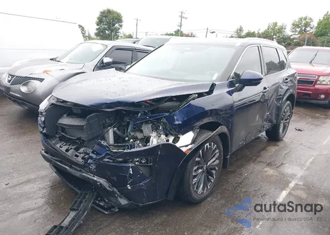 2024 Nissan Rogue Platinum Fwd из США, поврежденный, VIN JN8BT3DCXRW381389